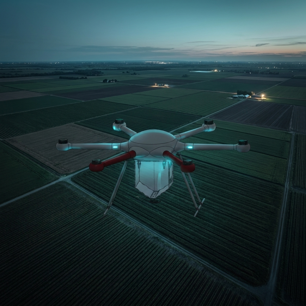 Aerial seeding drone CAD